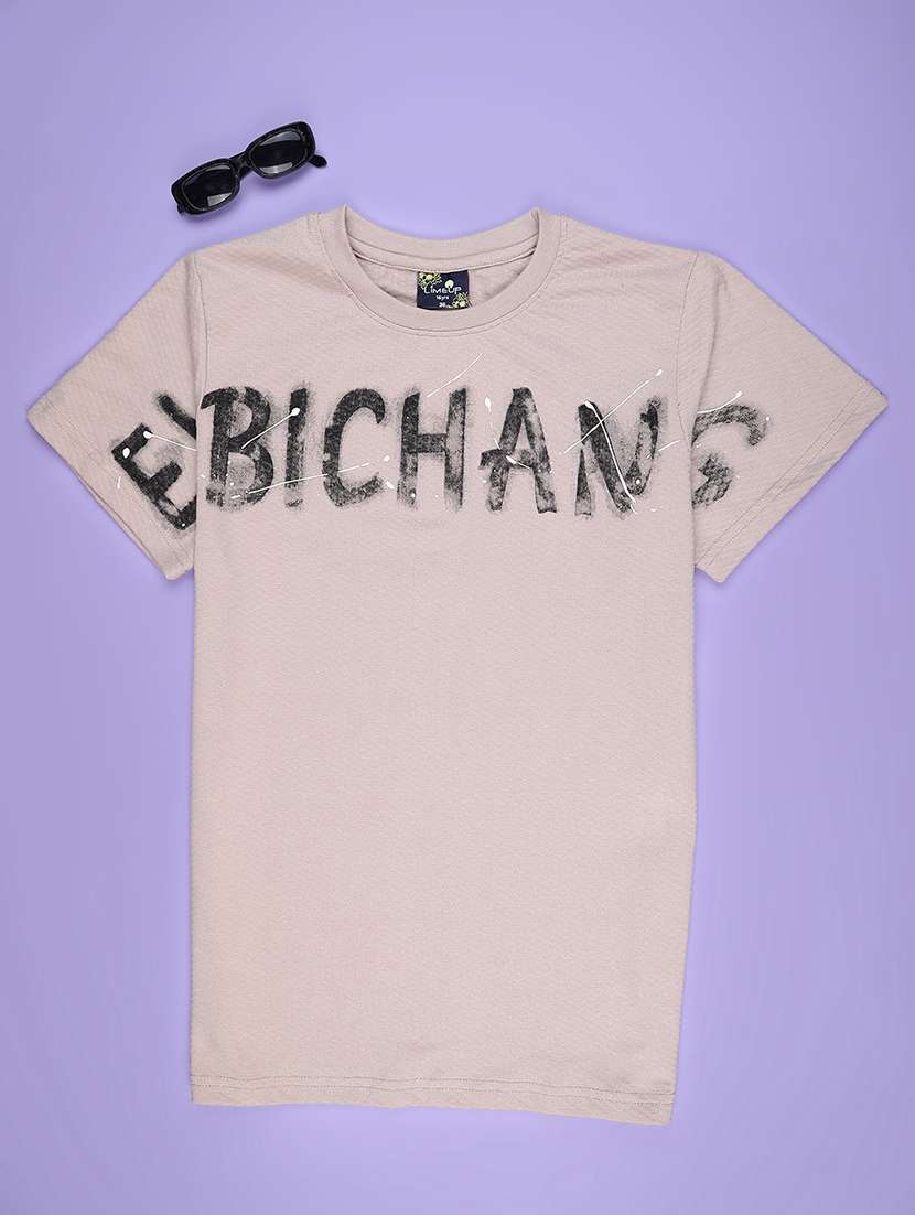 boys printed short sleeve t-shirt