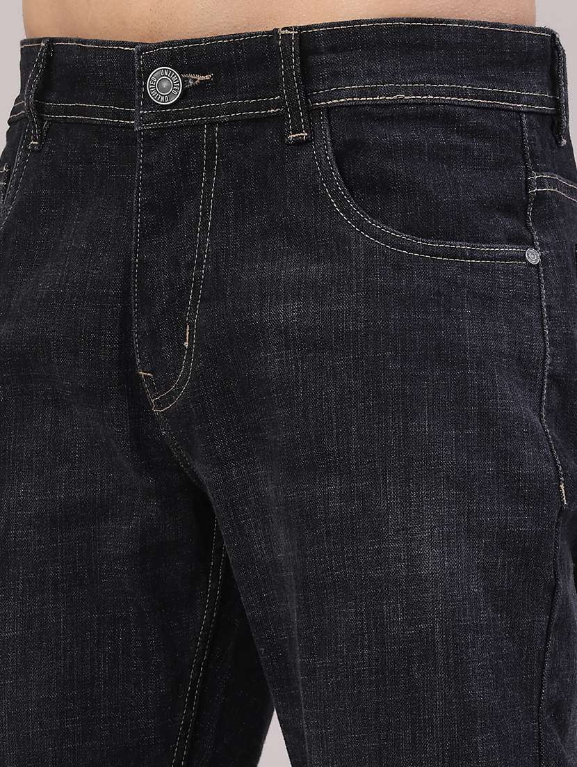Men Black Denim Jean - 22334373 -  Standard Image - 5