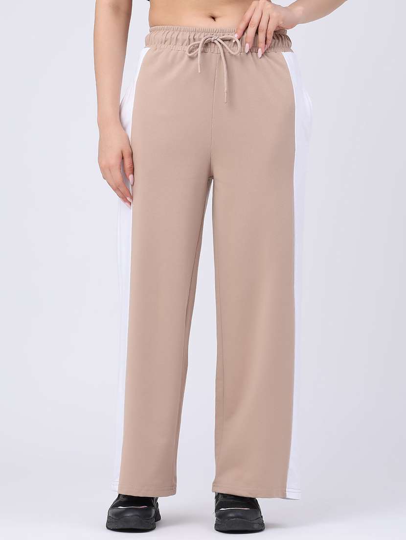 women tapered mid rise relaxed fit trackpant