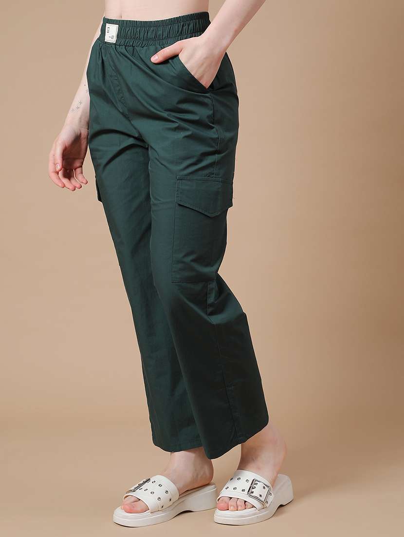 green cotton cargos - 22335252 -  Standard Image - 3