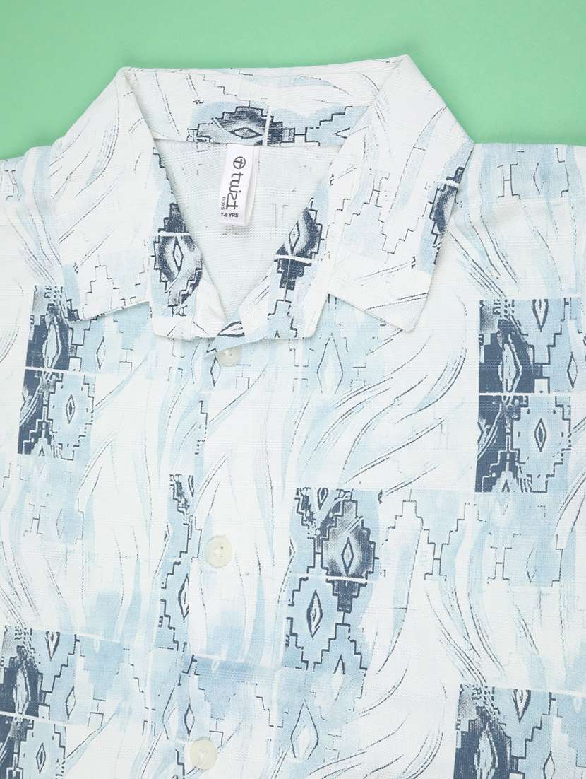 boys printed short sleeve shirt - 22335315 -  Standard Image - 3
