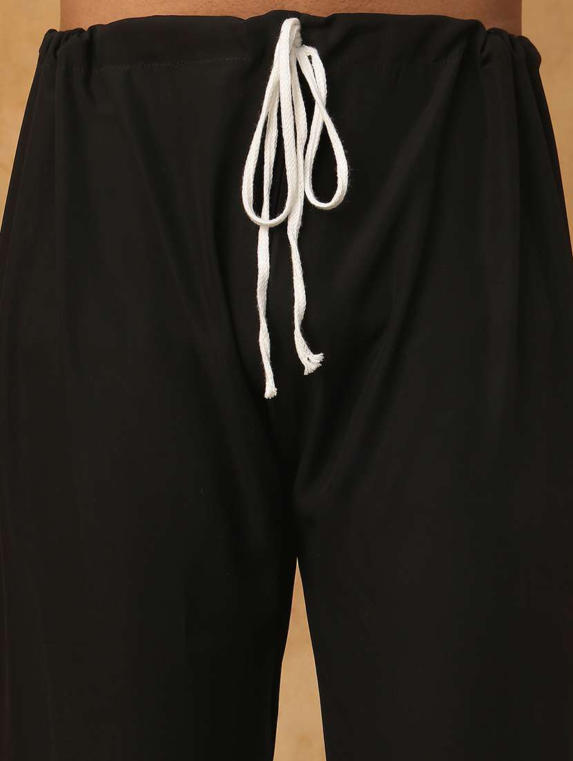 men solid long sleeve pathani ethnic wear set - 22335556 -  Standard Image - 5