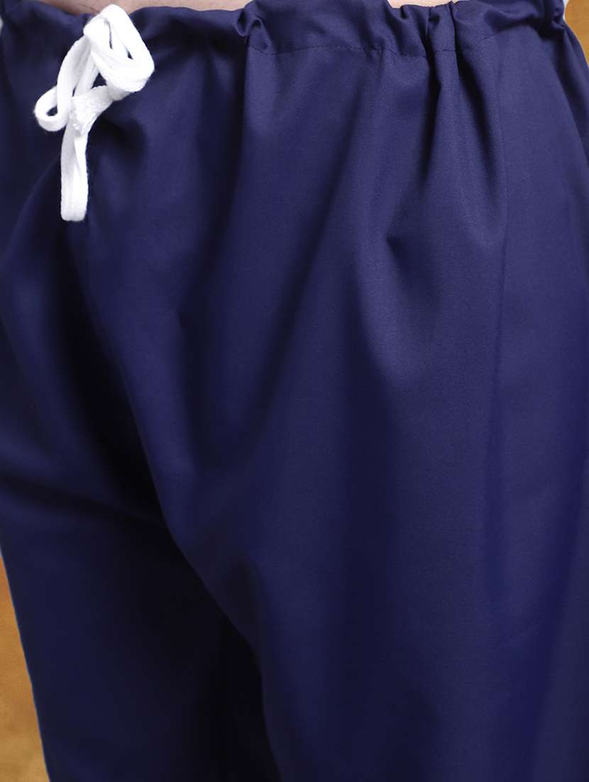 men solid long sleeve pathani ethnic wear set - 22335561 -  Standard Image - 5