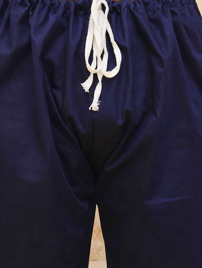 men solid long sleeve pathani ethnic wear set - 22335565 -  Standard Image - 3