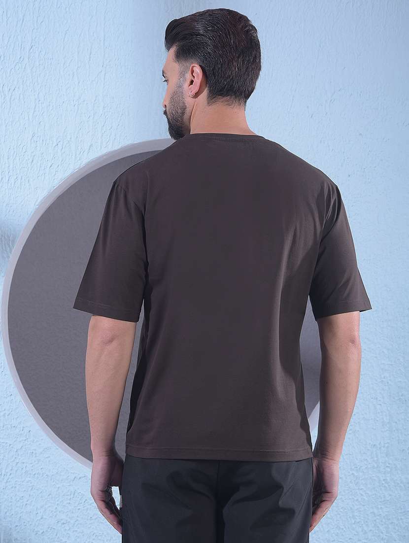 Men Typographic Short Sleeve Oversized T-shirt - 22336005 -  Standard Image - 3