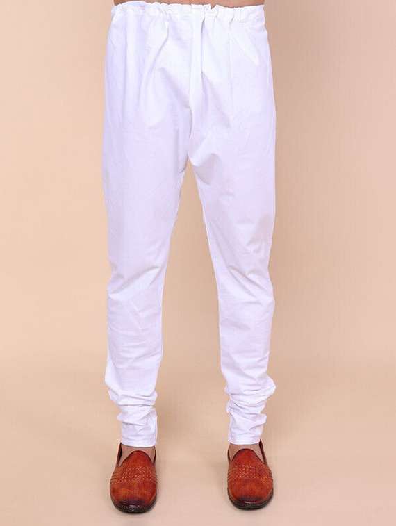 men printed mandarin neck kurta churidar ethnic wear set - 22336125 -  Standard Image - 5