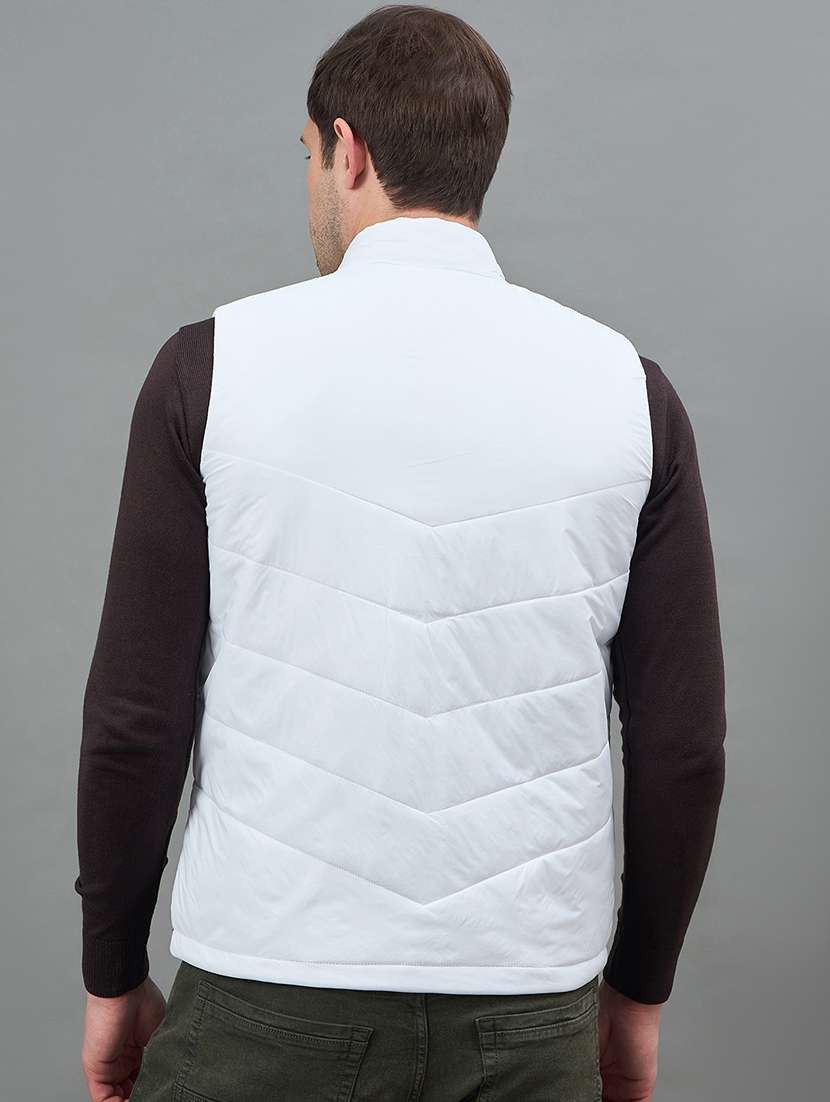 men color block sleeveless puffer jacket - 22336167 -  Standard Image - 3