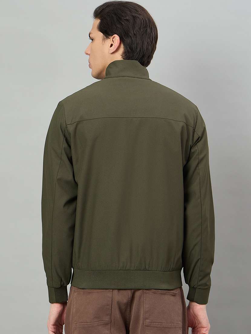 men solid long sleeve regular fit casual jacket - 22336176 -  Standard Image - 3