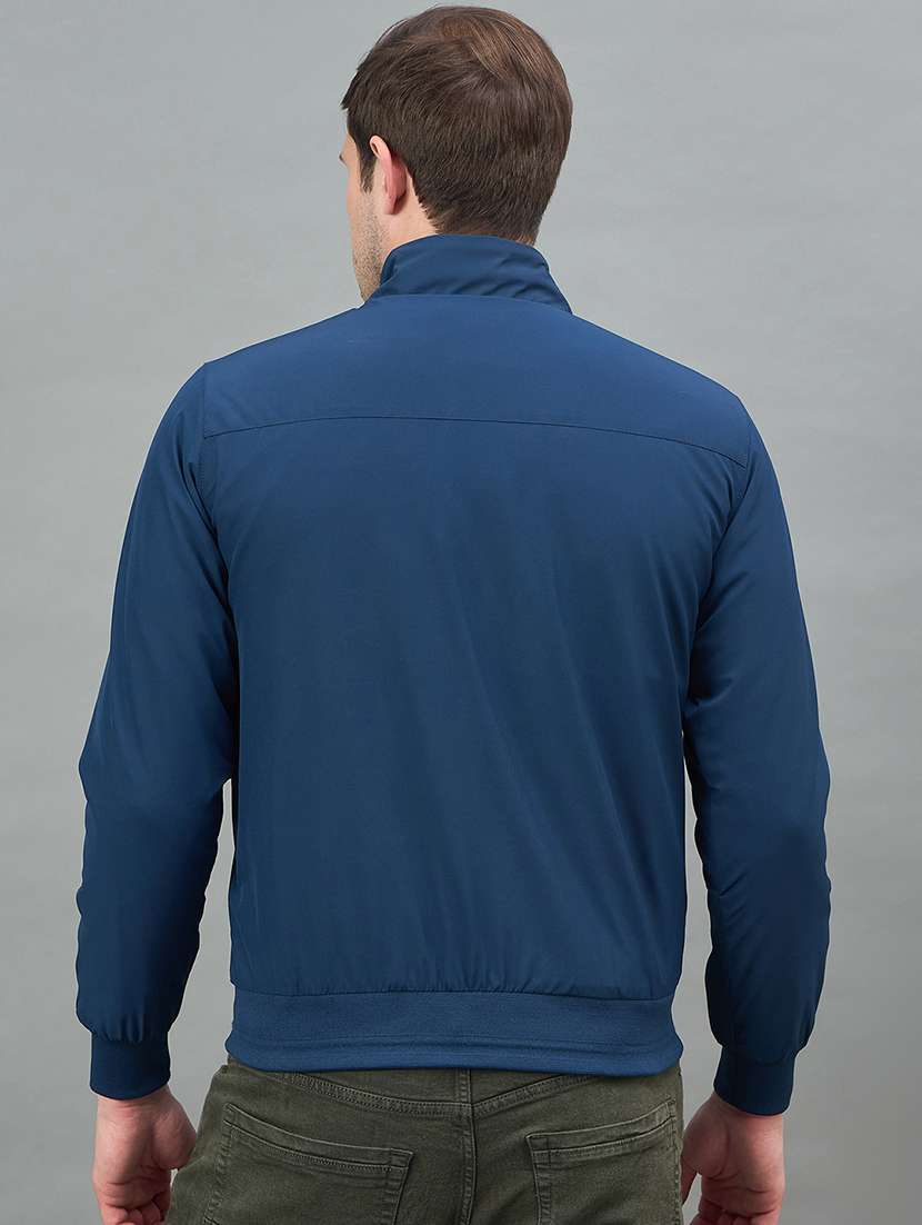 men solid long sleeve regular fit casual jacket - 22336178 -  Standard Image - 3