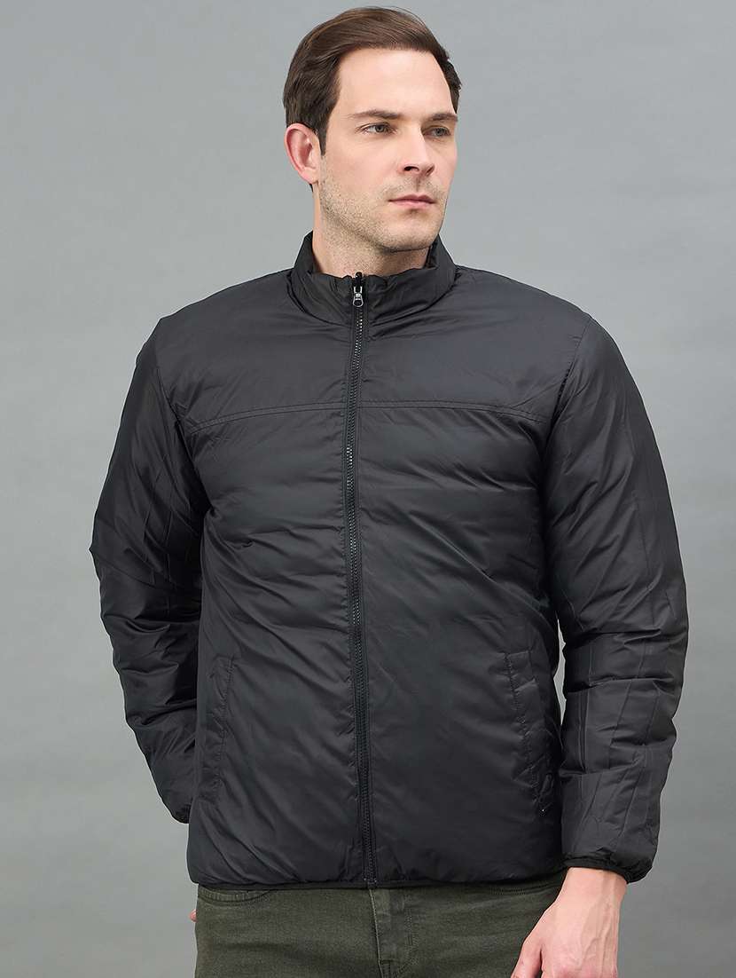 men camouflage long sleeve reversible puffer jacket - 22336191 -  Standard Image - 3