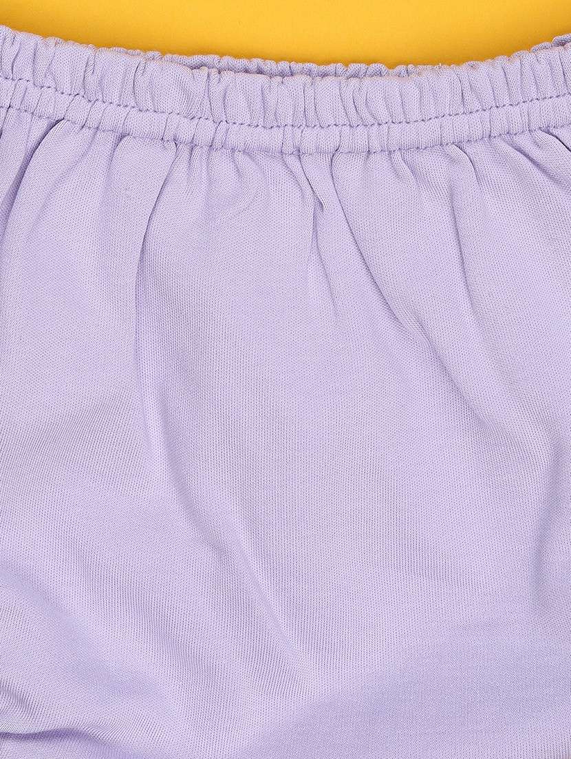 girls printed short sleeve frock with blommer - 22336666 -  Standard Image - 5