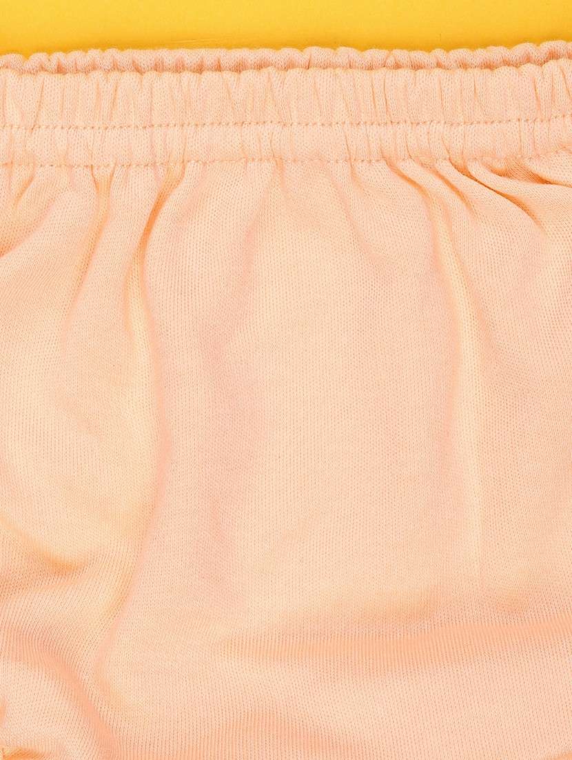 girls printed short sleeve frock with blommer - 22336673 -  Standard Image - 5