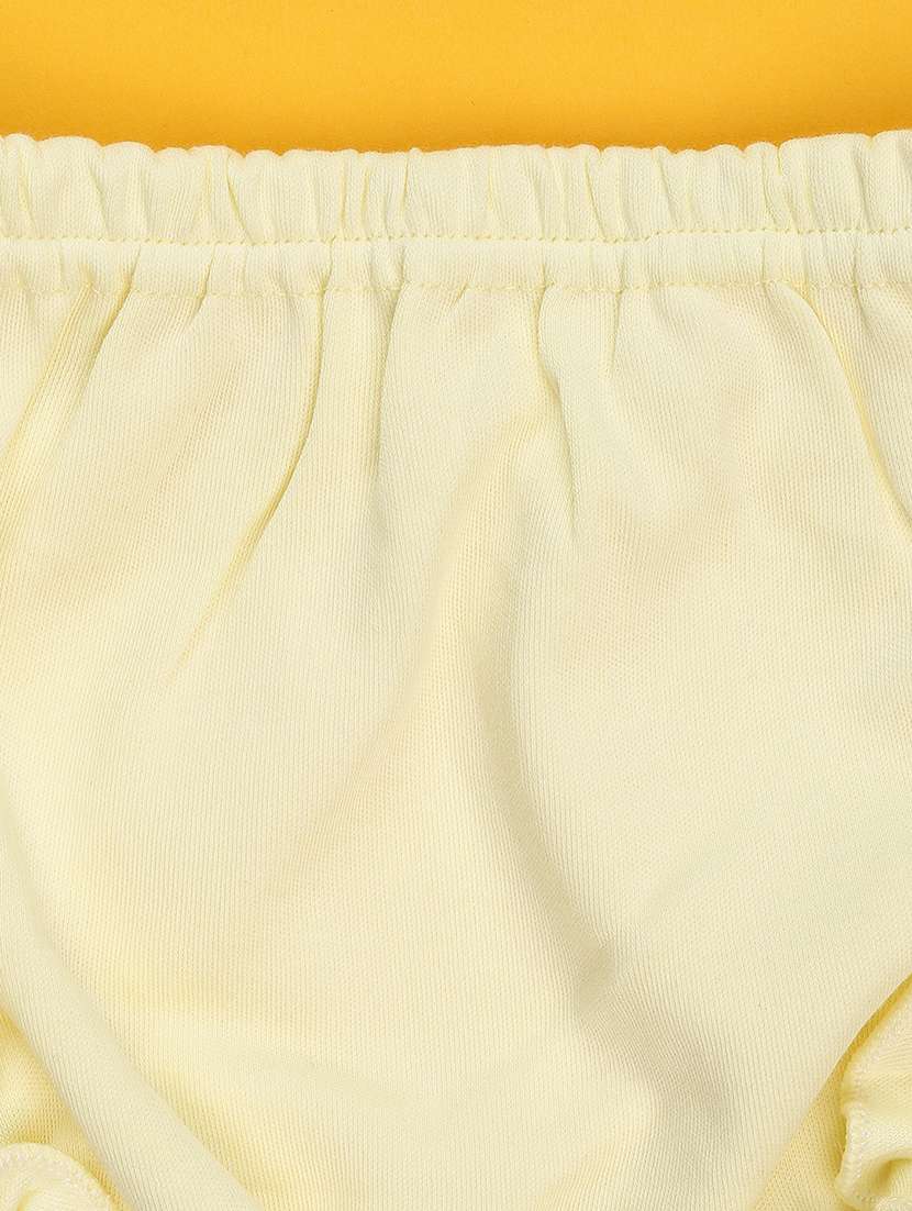 girls printed short sleeve frock with blommer - 22336678 -  Standard Image - 5