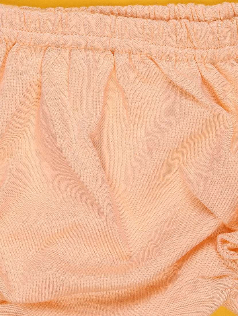 girls printed short sleeve frock with blommer - 22336680 -  Standard Image - 5