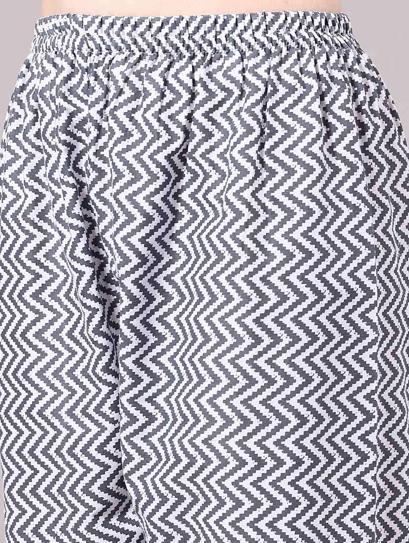 women floral three quarter sleeve kurta pant with dupatta set - 22336711 -  Standard Image - 5