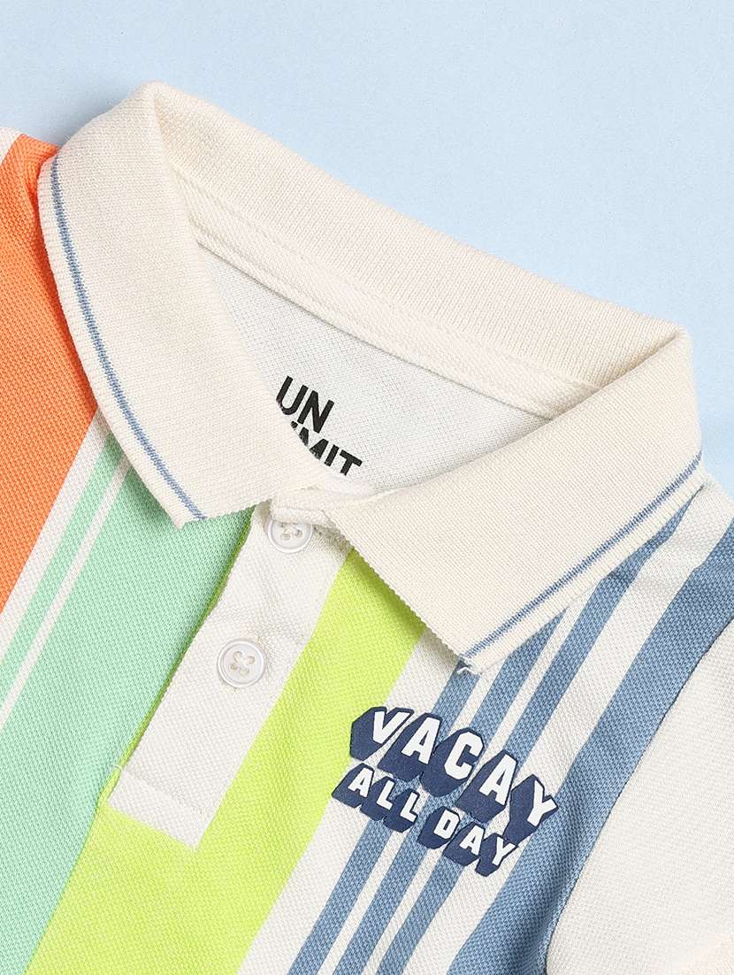 boys colourblocked short sleeves polo t-shirt - 22336730 -  Standard Image - 3