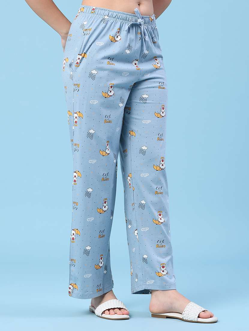 women printed mid rise pajama - 22337370 -  Standard Image - 3