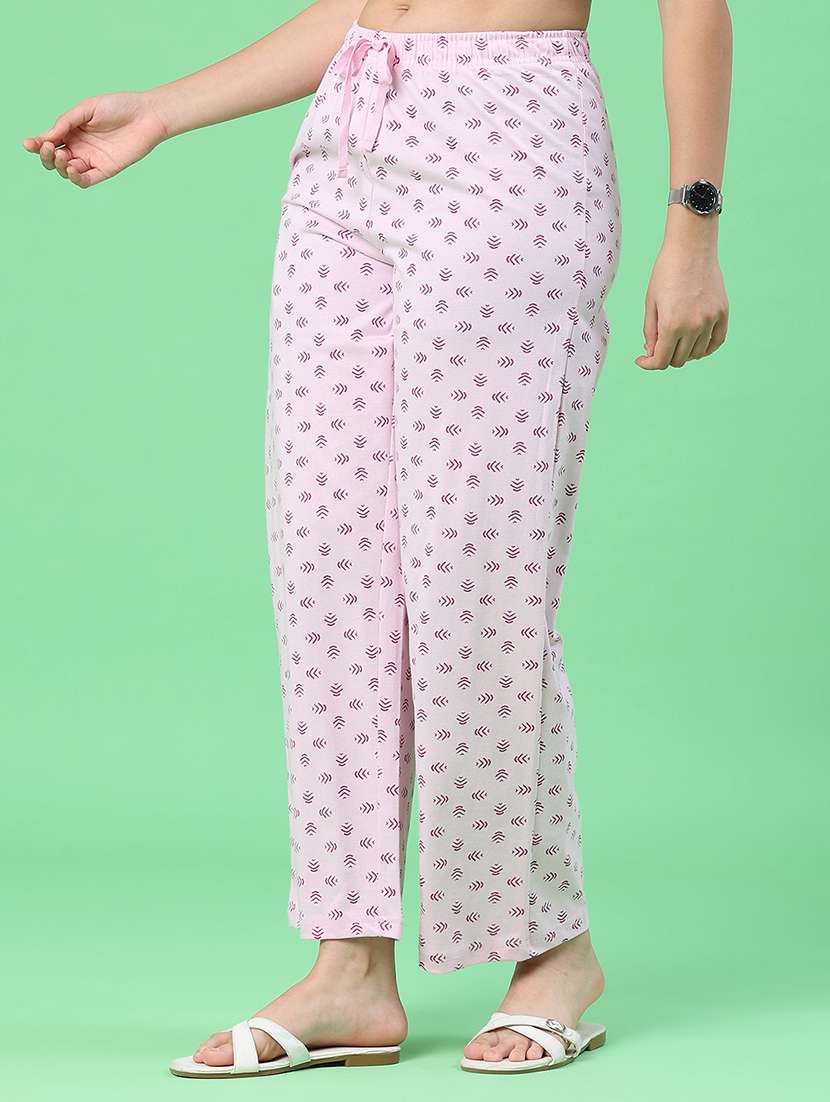 women printed mid rise pajama - 22337371 -  Standard Image - 3