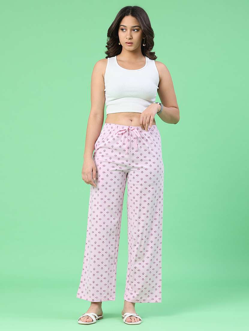 women printed mid rise pajama - 22337371 -  Standard Image - 5