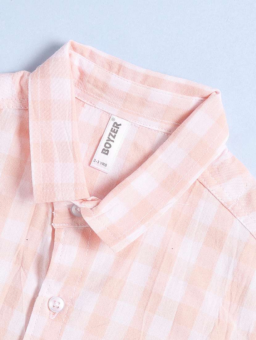 boys printed short sleeve collared shirt - 22337390 -  Standard Image - 3