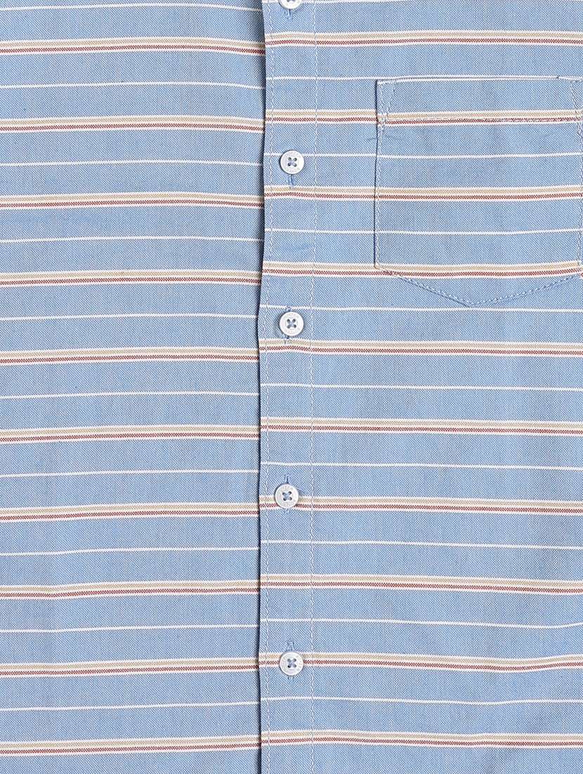 blue cotton shirt - 22337446 -  Standard Image - 3