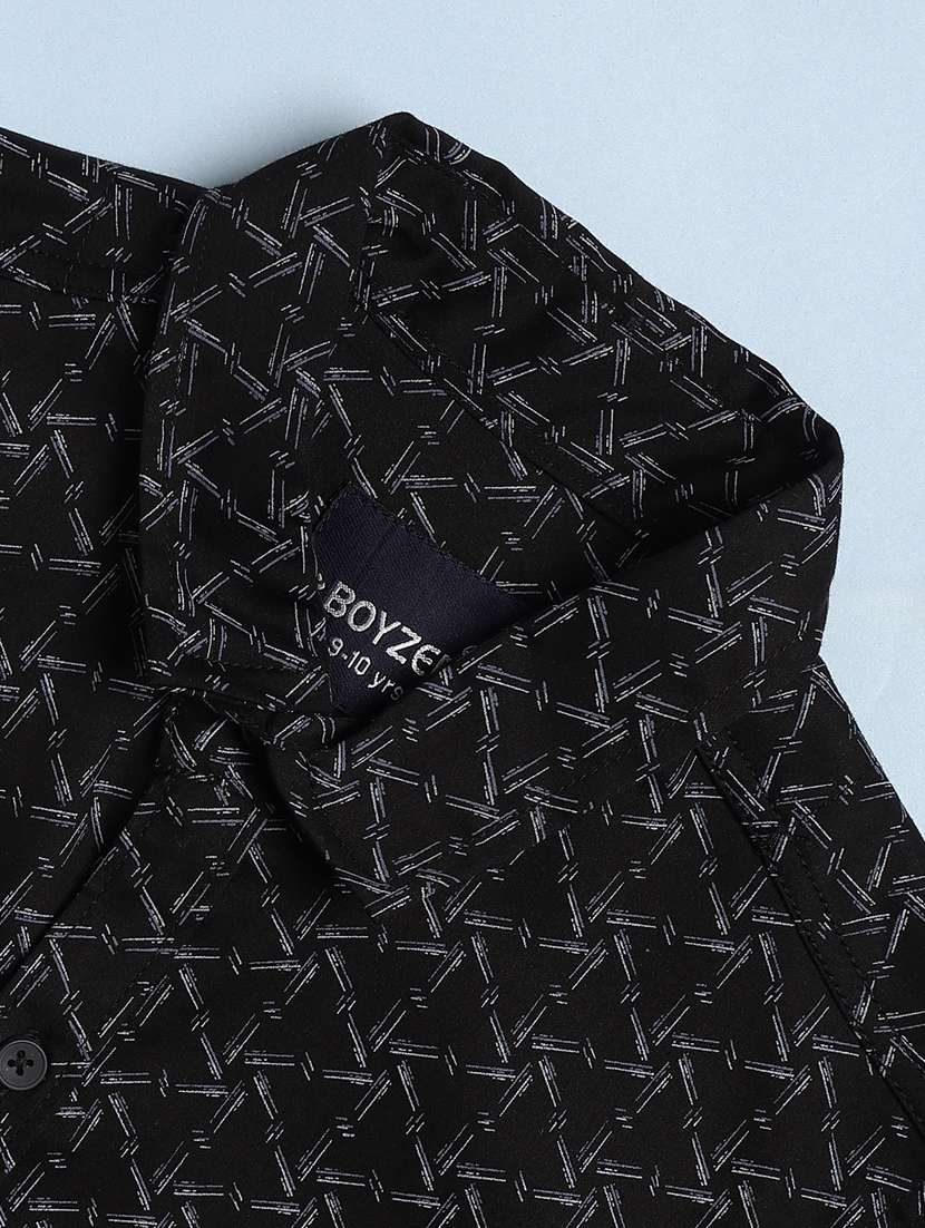 black cotton shirt - 22337448 -  Standard Image - 3