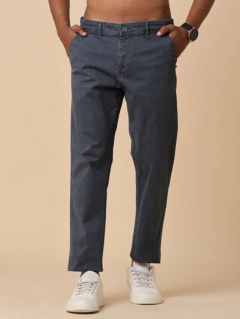 grey cotton jeans