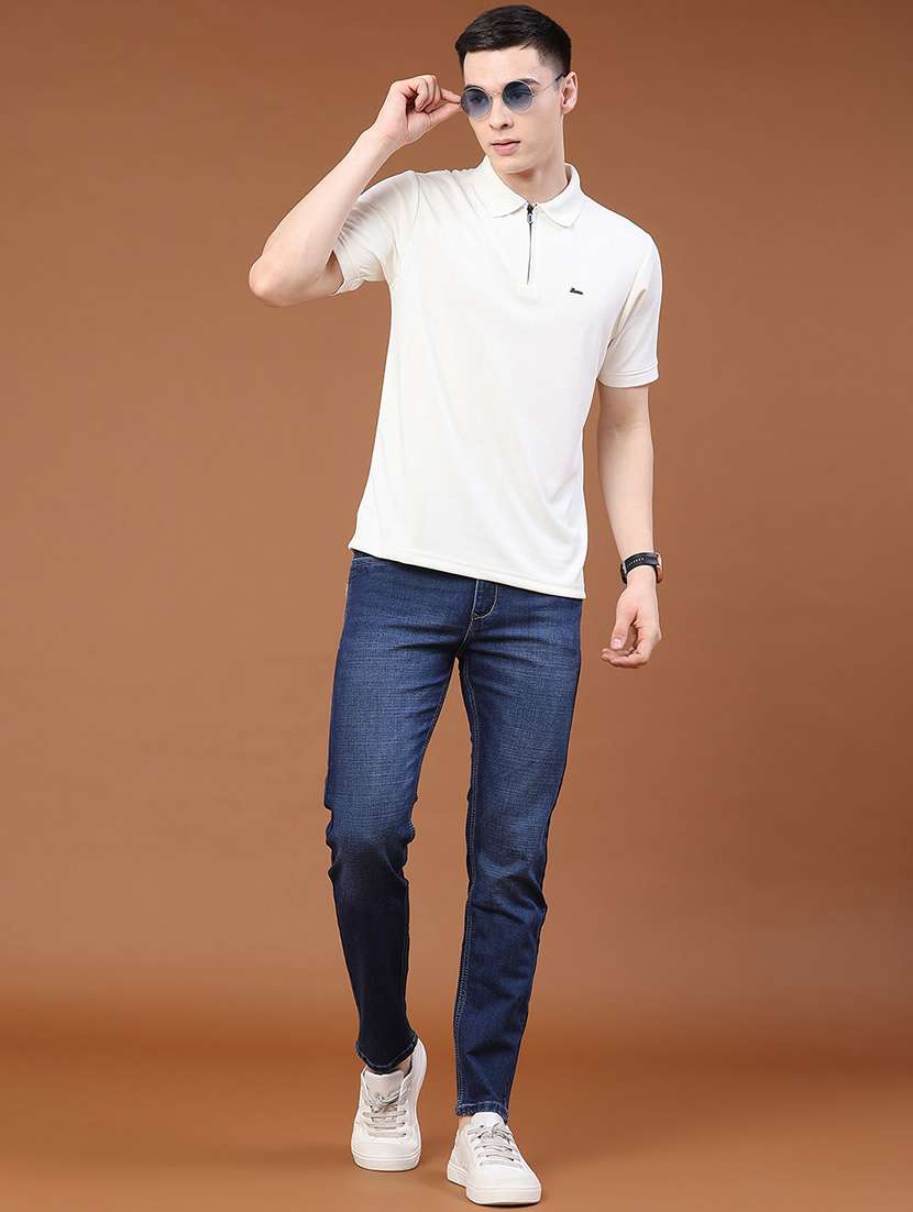 men self design short sleeve regular fit polo t-shirt - 22337557 -  Standard Image - 5