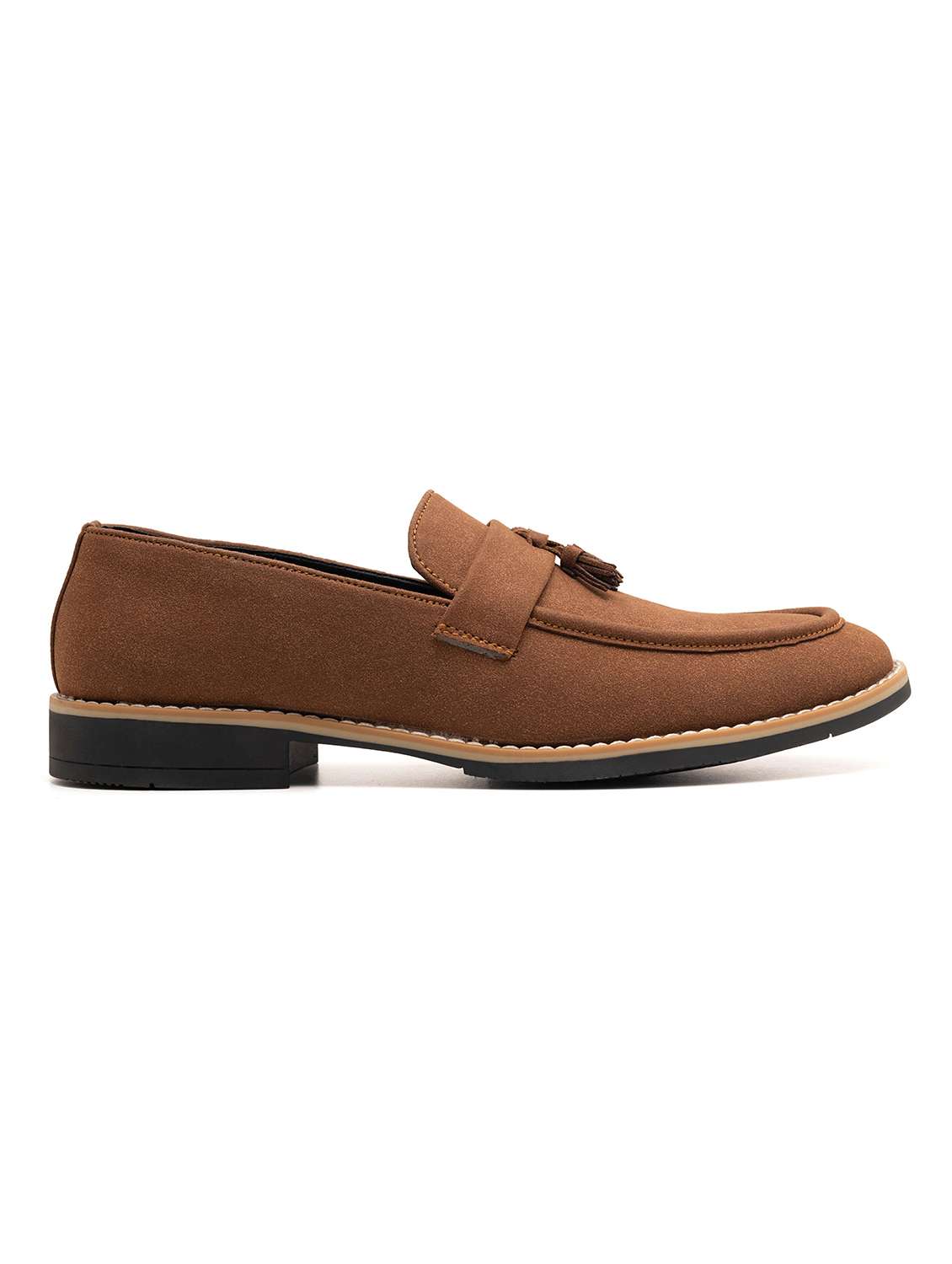 men solid slip on loafer