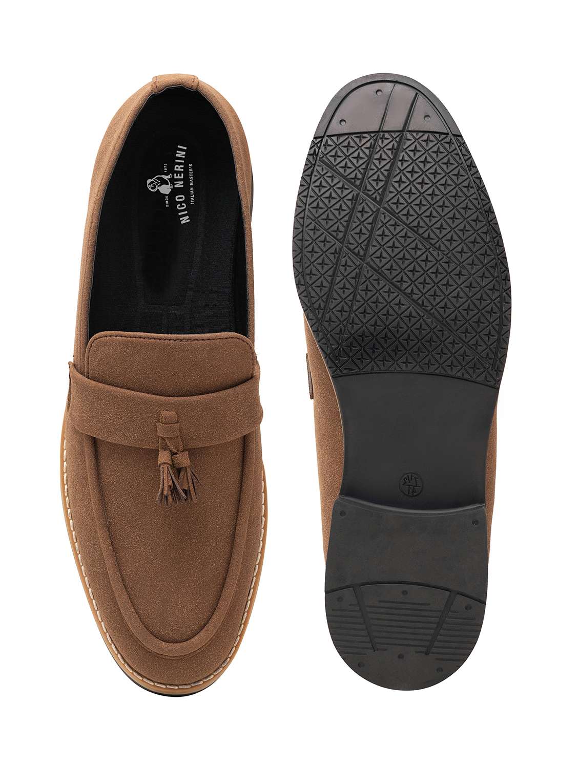 men solid slip on loafer - 22337623 -  Standard Image - 3
