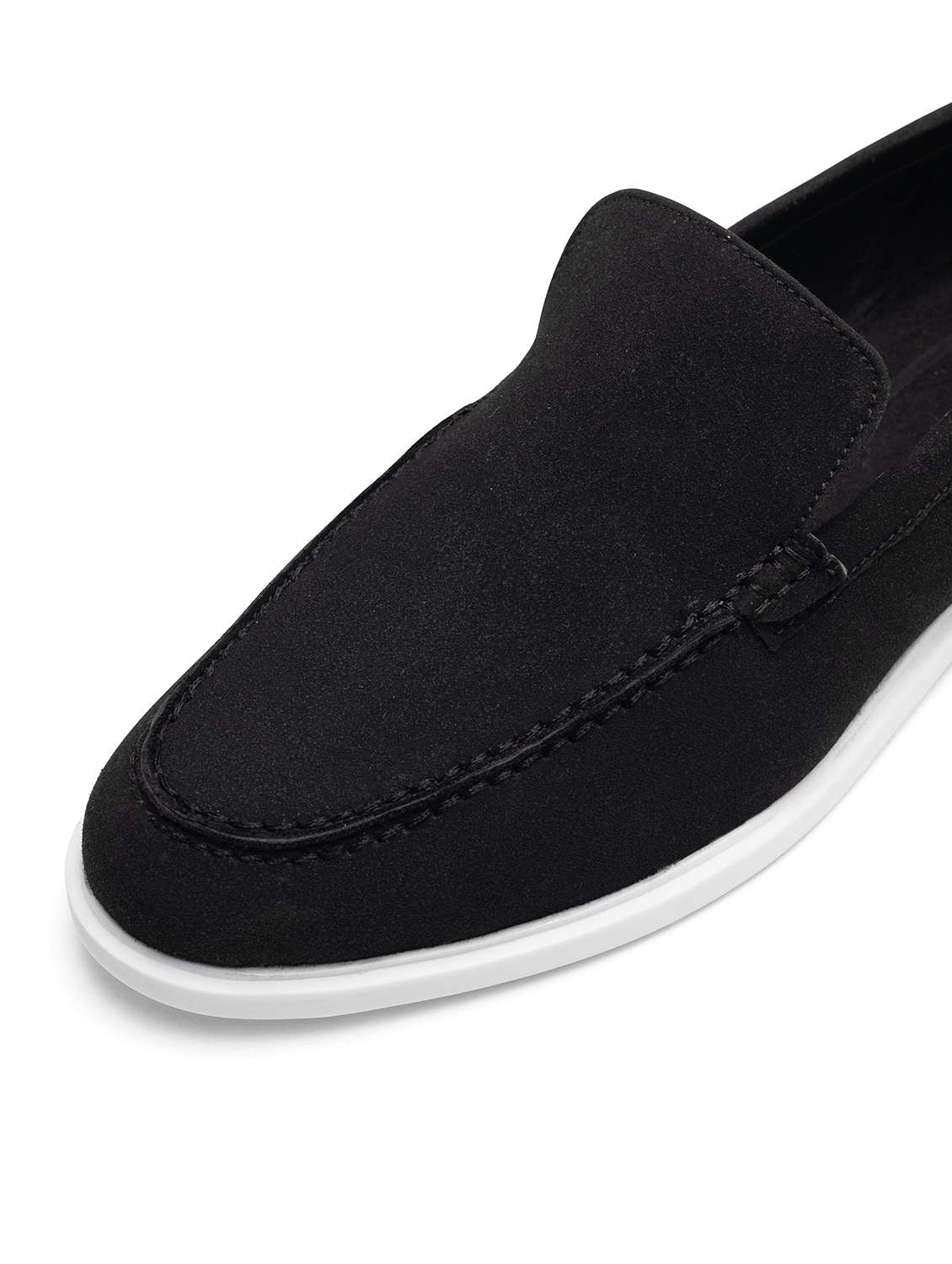 men solid slip on loafer - 22337625 -  Standard Image - 3