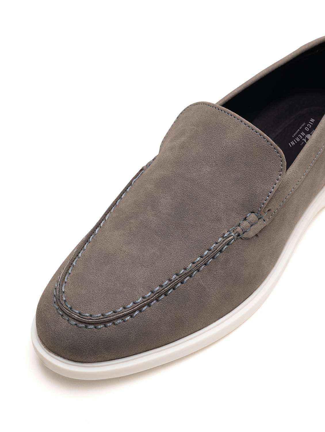 Men Solid Slip On Loafer - 22337629 -  Standard Image - 3