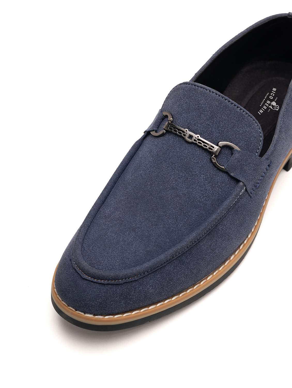Men Solid Slip On Loafer - 22337633 -  Standard Image - 3