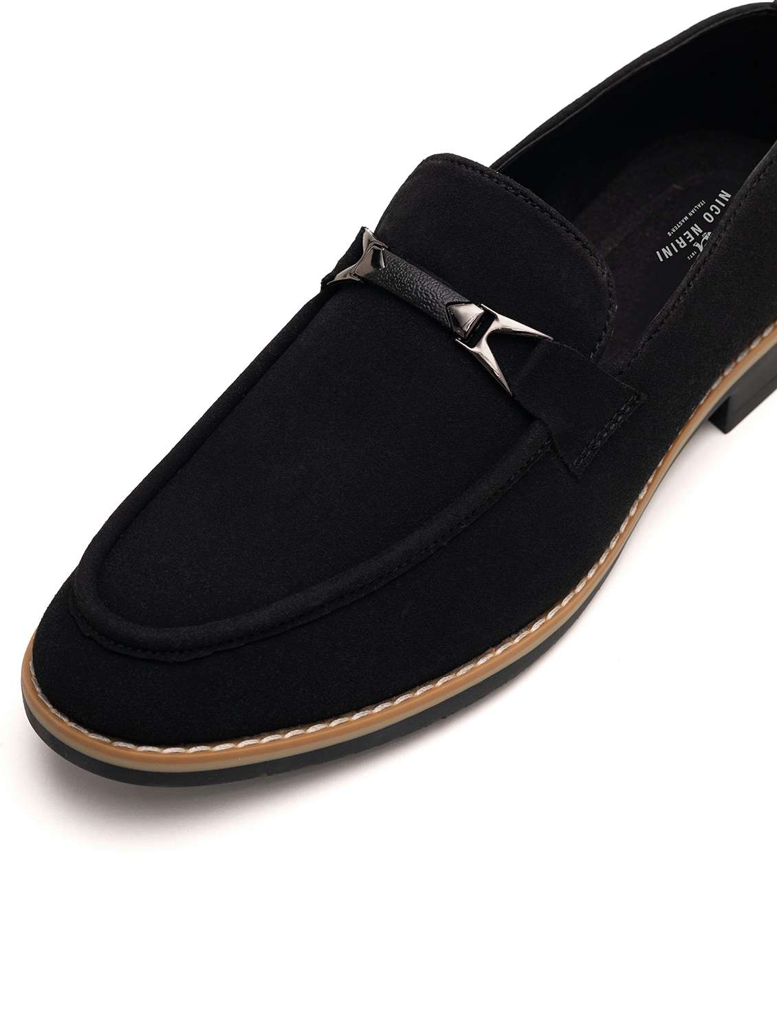 men solid slip on loafer - 22337634 -  Standard Image - 3