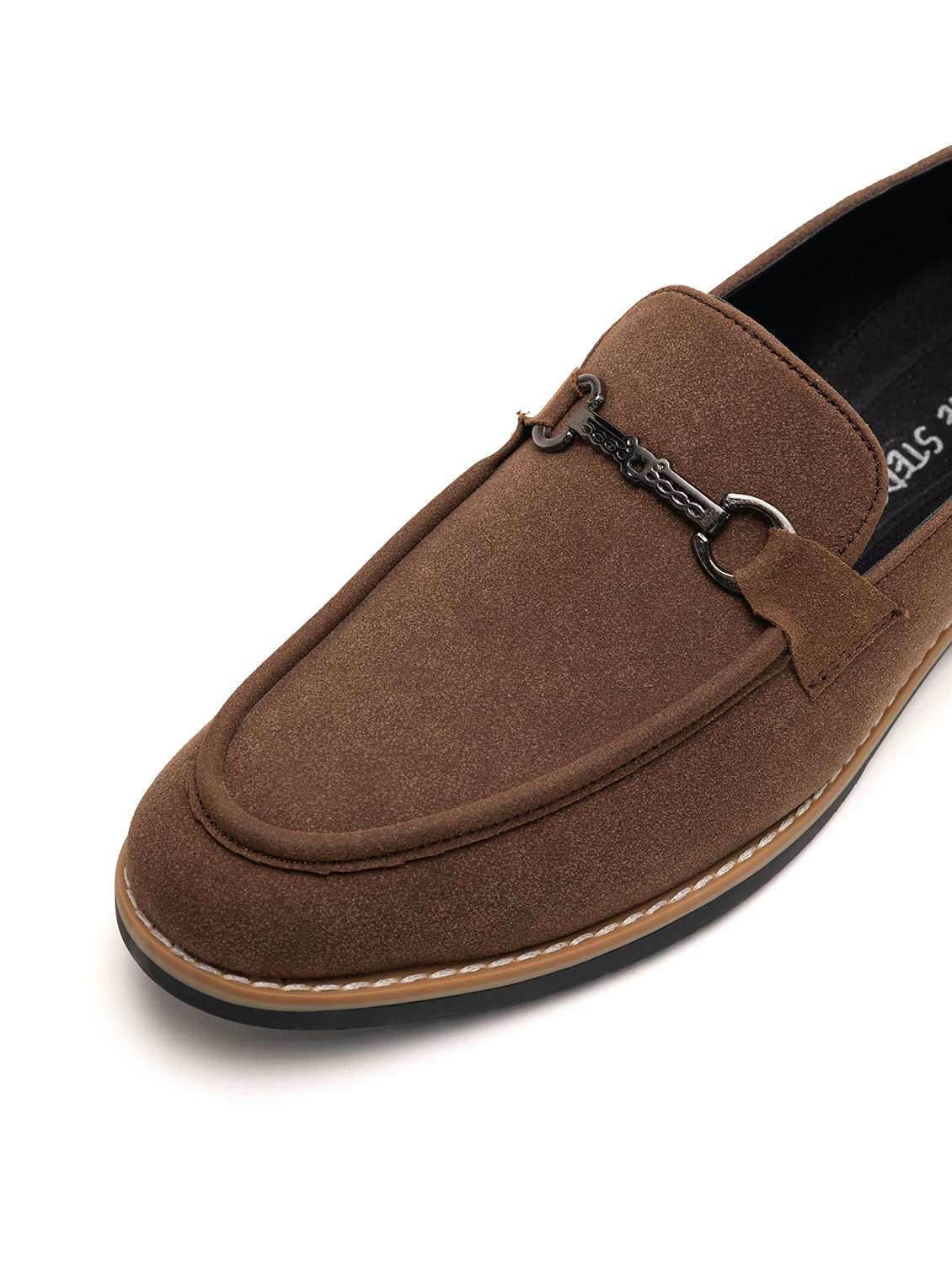 men solid slip on loafer - 22337635 -  Standard Image - 3