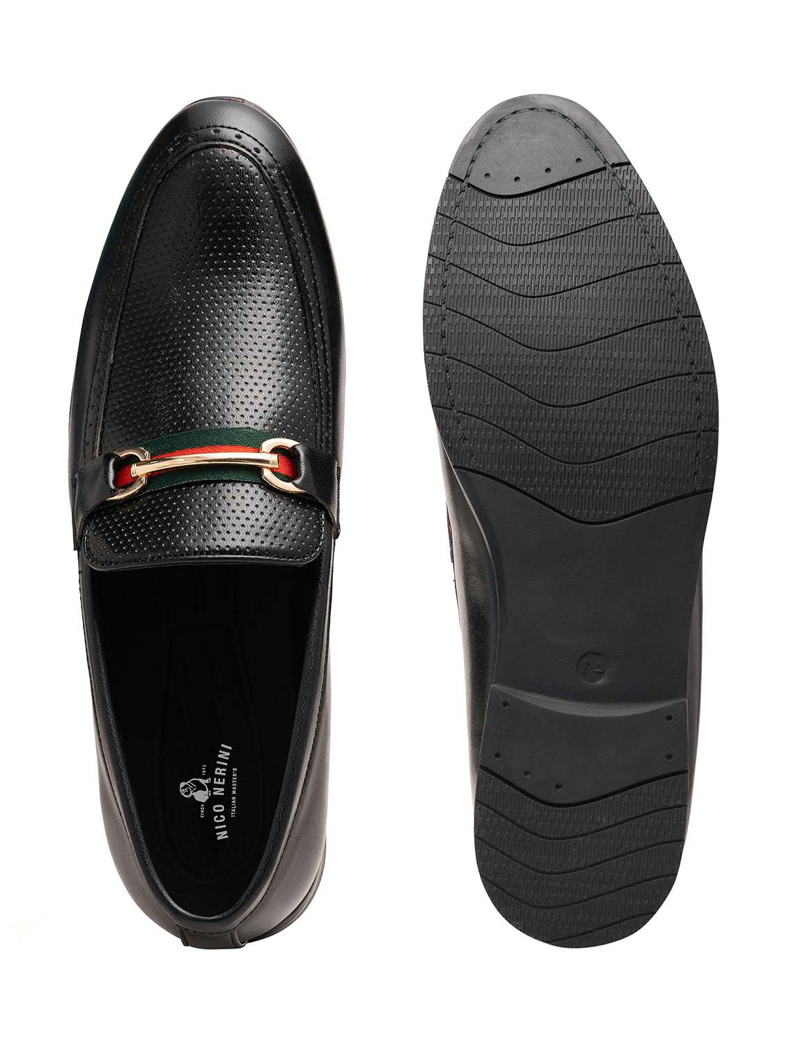 men solid slip on loafer - 22337639 -  Standard Image - 5