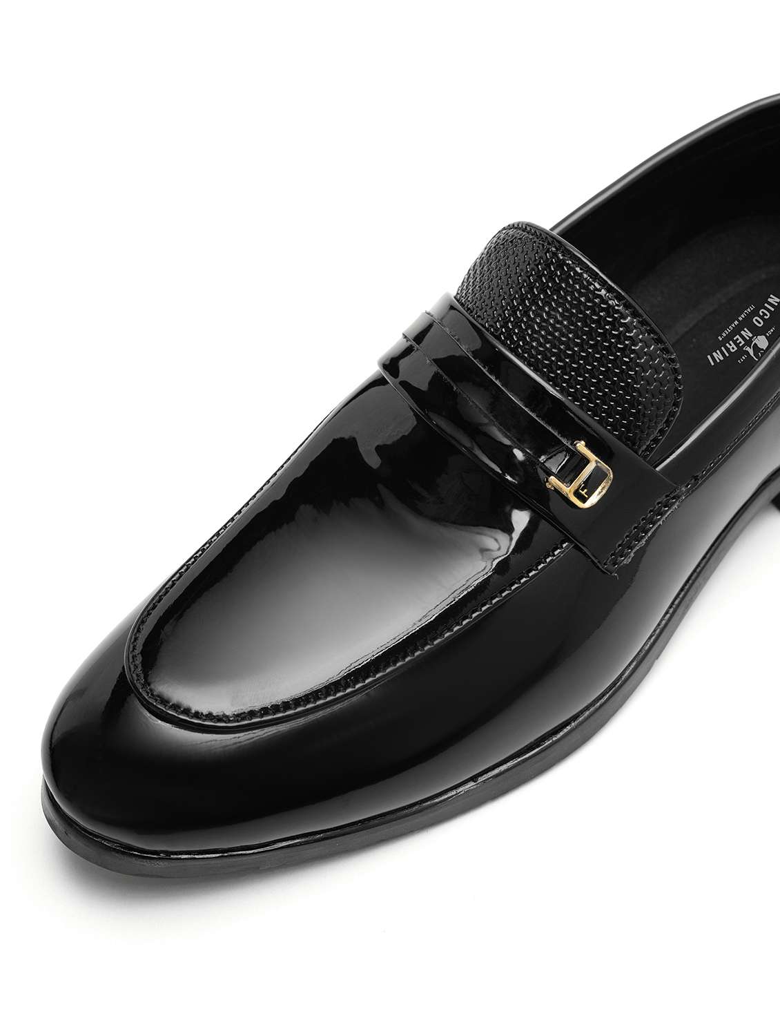men solid slip on loafer - 22337649 -  Standard Image - 3