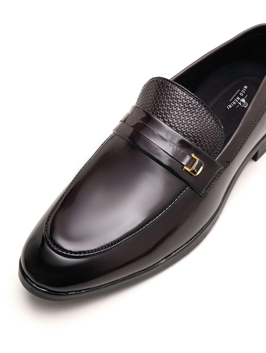 men solid slip on loafer - 22337650 -  Standard Image - 3