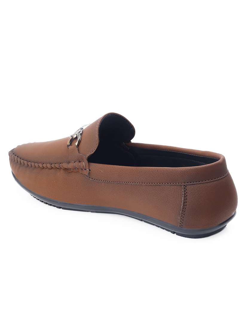 men solid slip on horsebit loafer - 22337709 -  Standard Image - 3