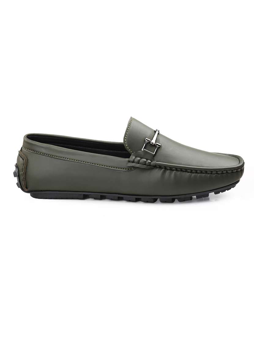men solid slip on horsebit loafer - 22337711 -  Standard Image - 3