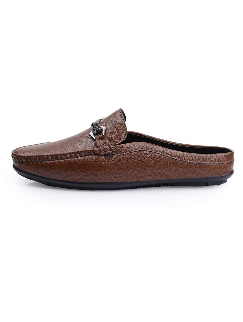 men solid slip on horsebit loafer - 22337715 -  Standard Image - 3