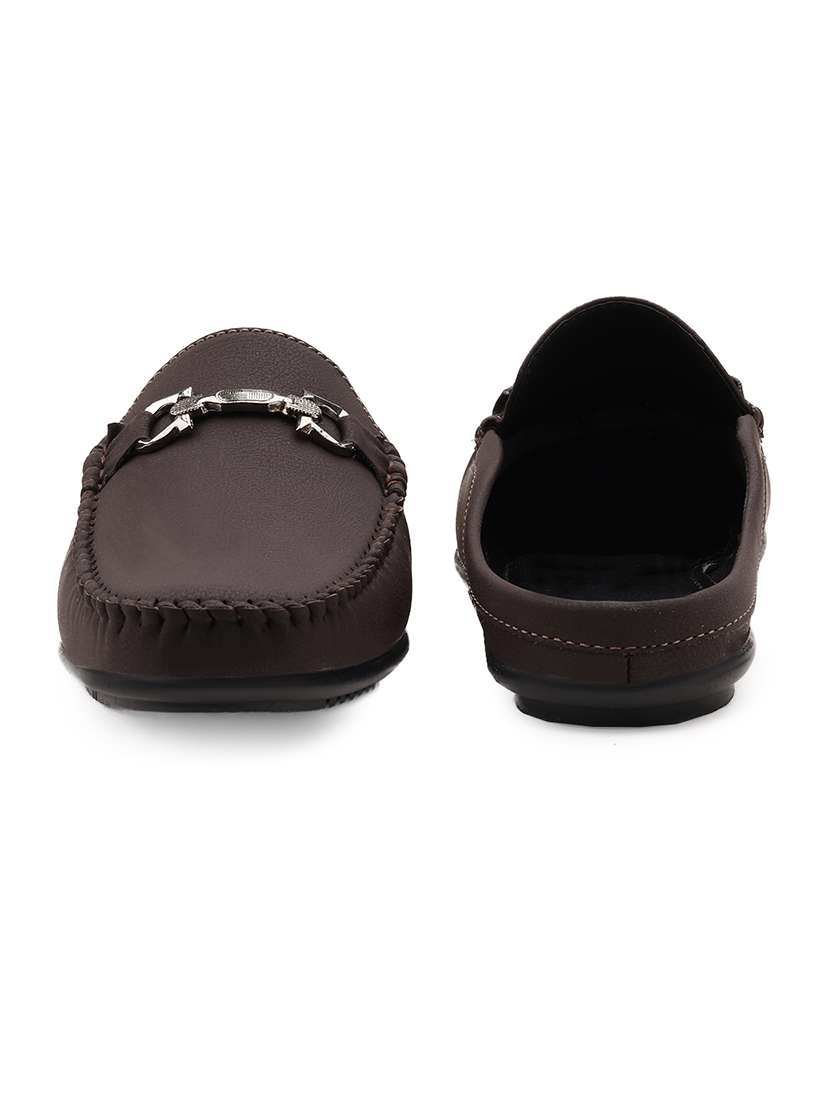 men solid slip on horsebit loafer - 22337717 -  Standard Image - 3