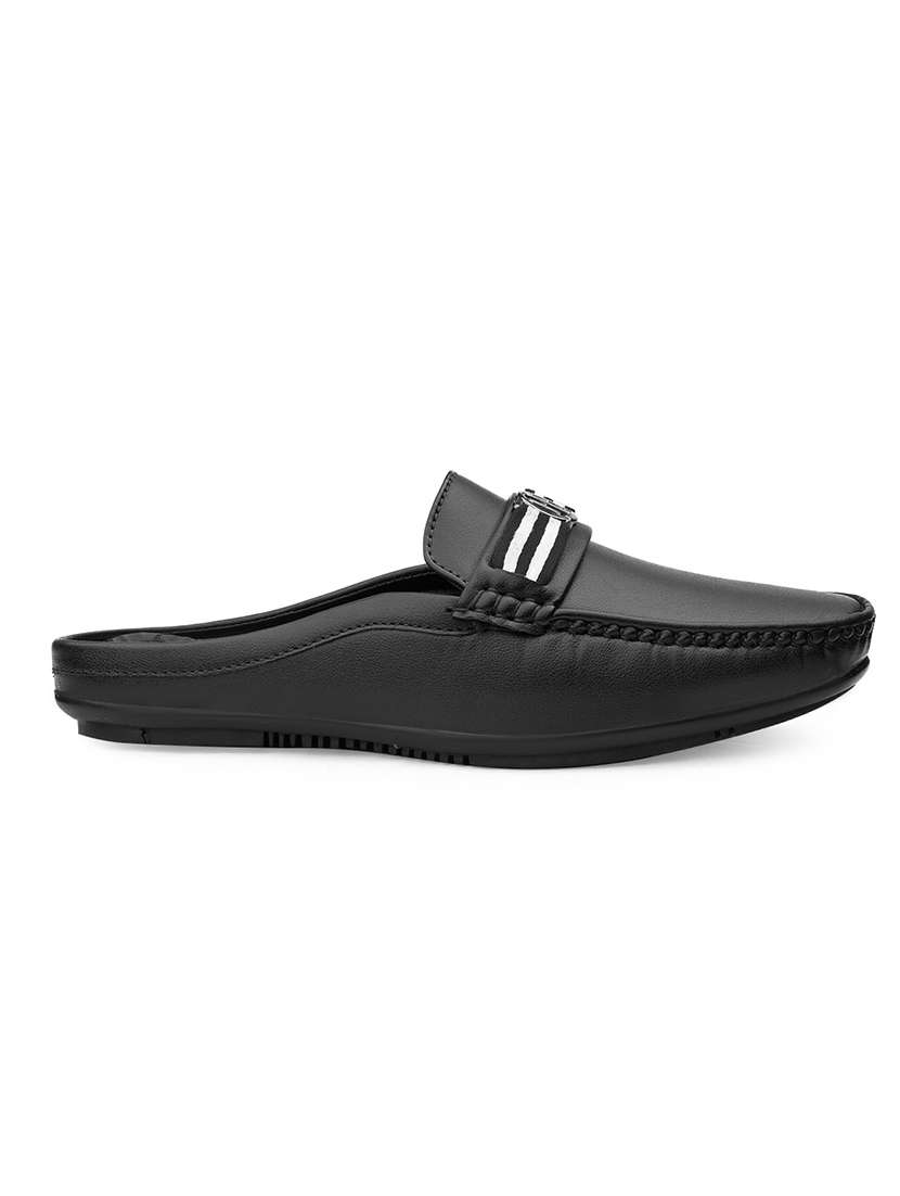 men solid slip on horsebit loafer - 22337721 -  Standard Image - 3