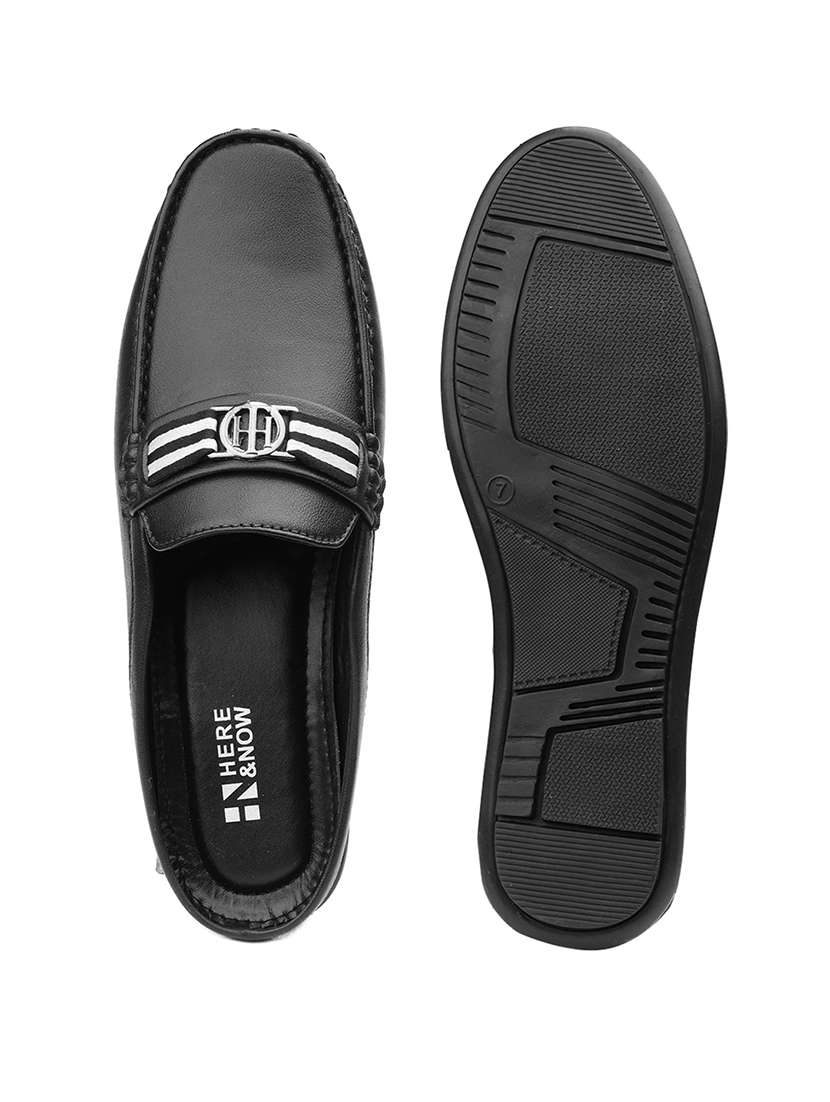 men solid slip on horsebit loafer - 22337721 -  Standard Image - 5