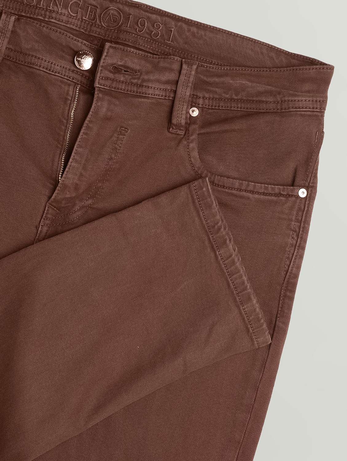 men plain mid rise full length jeans - 22337920 -  Standard Image - 5