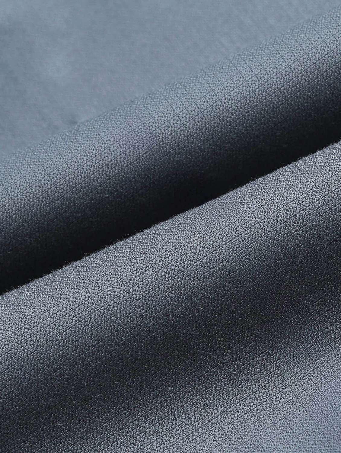 men solid mid rise flat front formal trouser - 22337972 -  Standard Image - 5