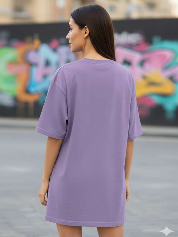 women printed short sleeve oversized t-shirt - 22338061 -  Standard Image - 3