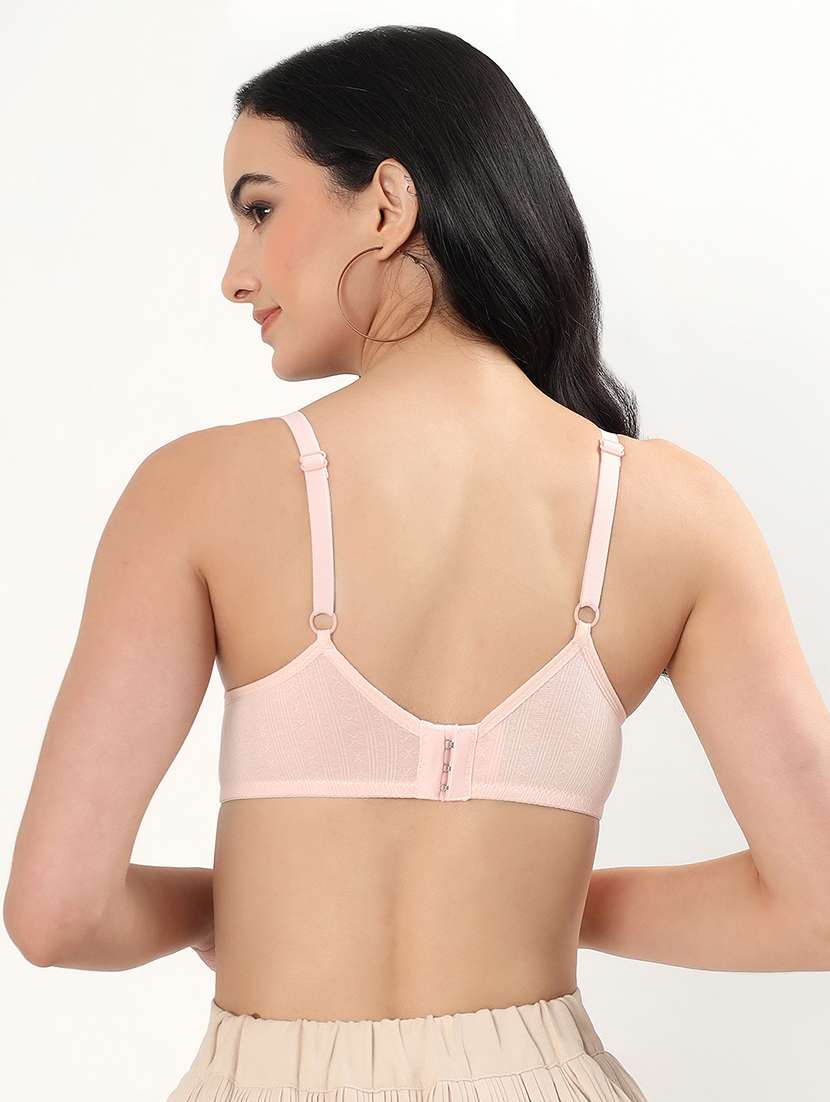 women solid lightly padded t-shirt bra - 22338093 -  Standard Image - 3