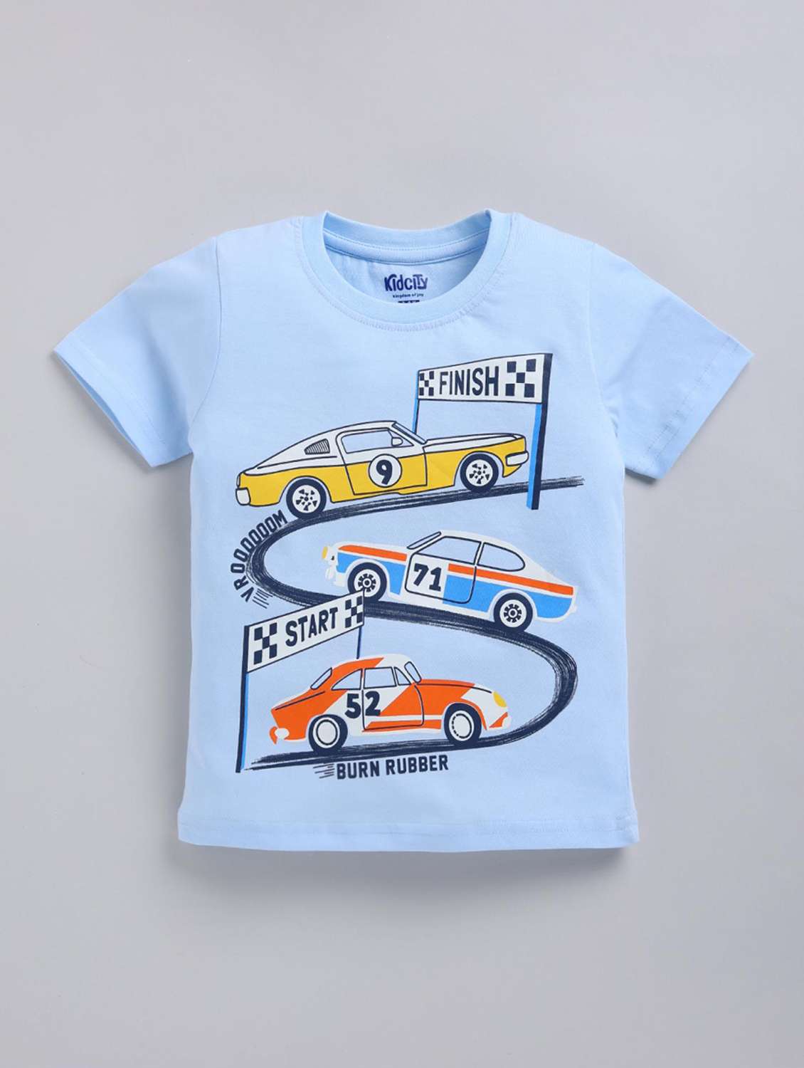kids printed short sleeve t-shirt