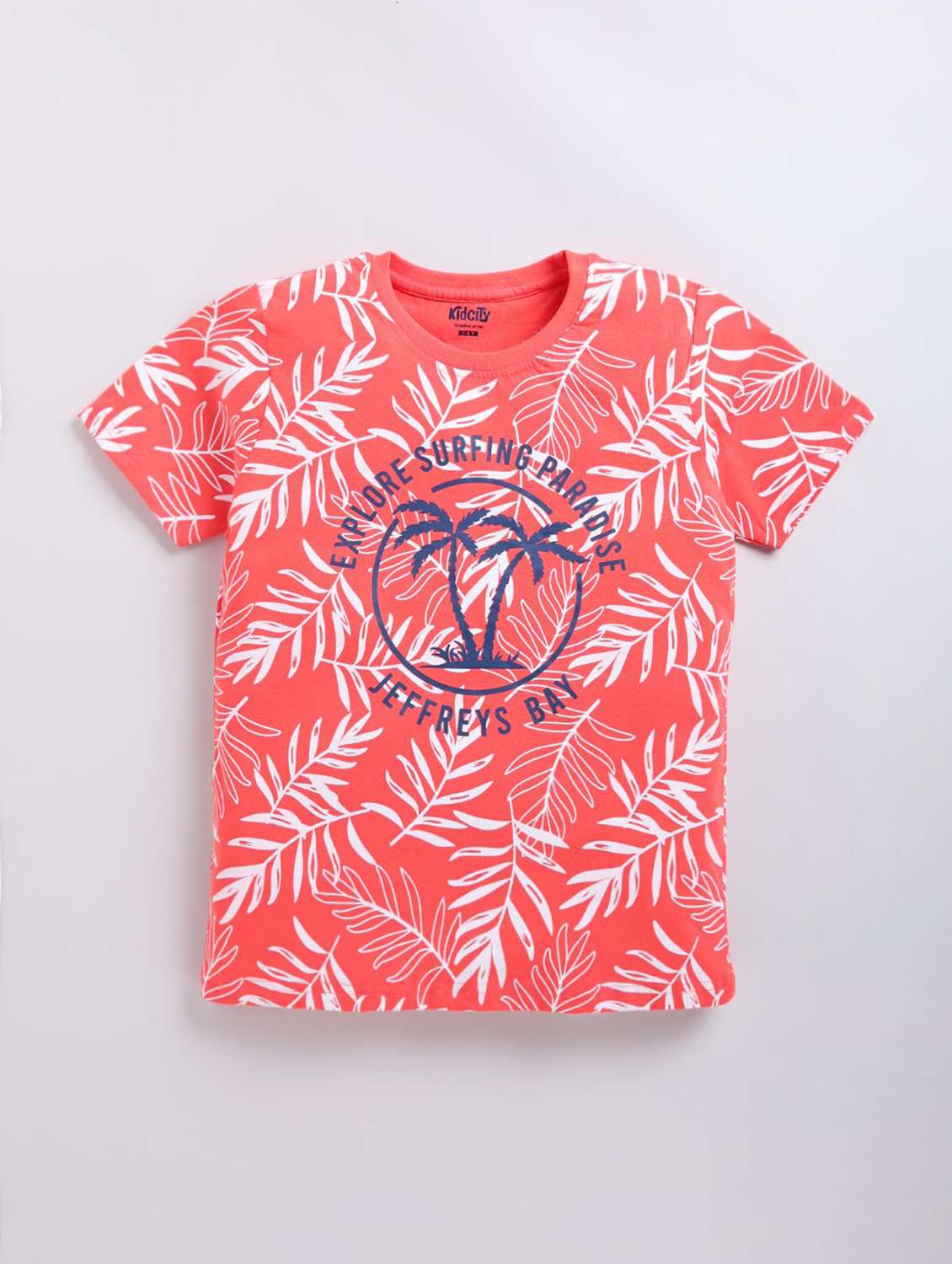 kids printed short sleeve t-shirt